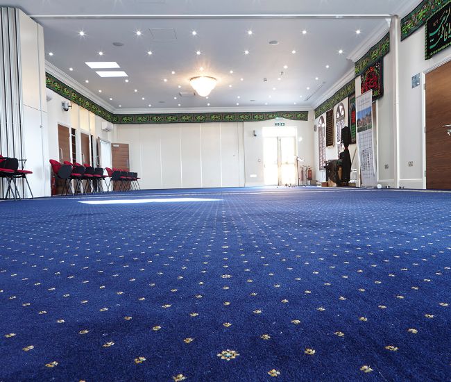 blue carpet Dubai