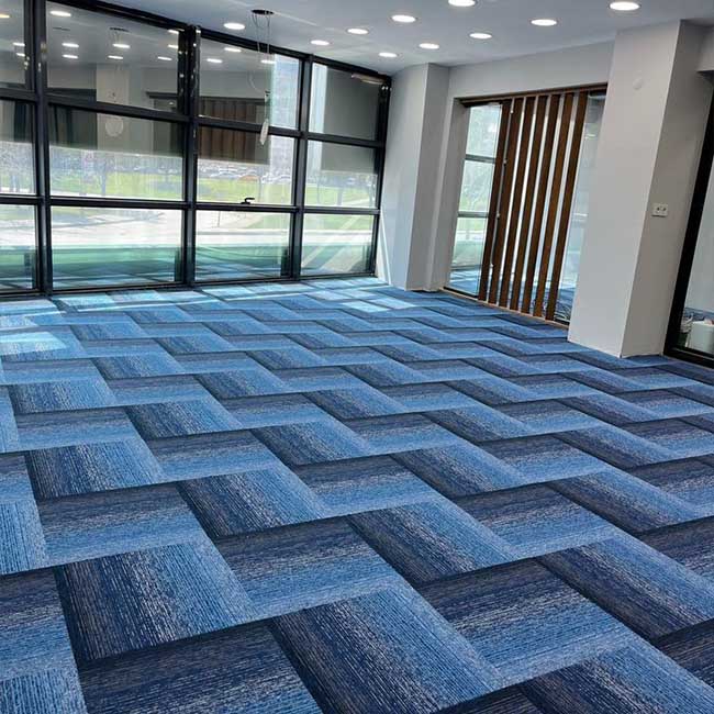 Blue carpet Dubai